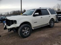 Salvage cars for sale from Copart Chalfont, PA: 2007 Ford Expedition Limited