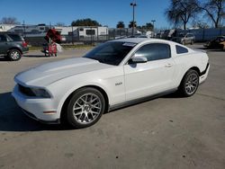 Vehiculos salvage en venta de Copart Sacramento, CA: 2012 Ford Mustang GT