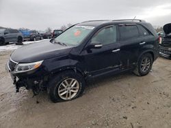 KIA salvage cars for sale: 2015 KIA Sorento LX