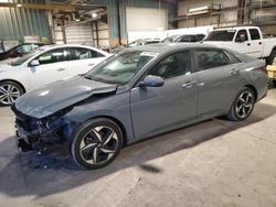 Salvage cars for sale at Eldridge, IA auction: 2023 Hyundai Elantra Limited