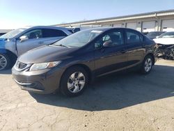 Honda salvage cars for sale: 2013 Honda Civic LX