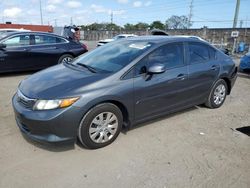 Salvage Cars with No Bids Yet For Sale at auction: 2012 Honda Civic LX