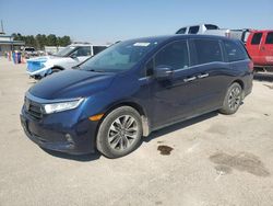 Salvage cars for sale at Harleyville, SC auction: 2022 Honda Odyssey EXL