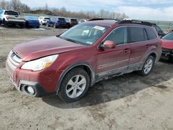 Salvage cars for sale at Duryea, PA auction: 2014 Subaru Outback 2.5I Premium