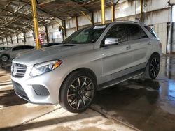 Salvage cars for sale at Phoenix, AZ auction: 2017 Mercedes-Benz GLE 350