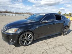 Salvage cars for sale at Fresno, CA auction: 2011 Lexus IS 250