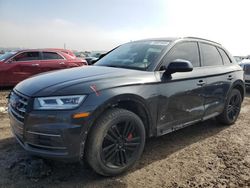 Salvage cars for sale at Houston, TX auction: 2018 Audi Q5 Premium Plus