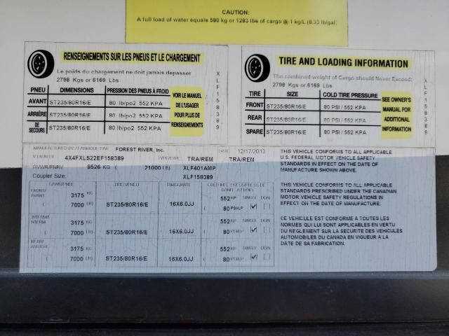 2014 Wildwood 2014 Foresriver XLR Thunde
