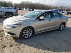 Salvage cars for sale at Conway, AR auction: 2017 Ford Fusion SE