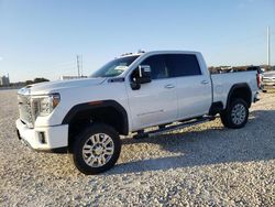 Salvage trucks for sale at New Braunfels, TX auction: 2022 GMC Sierra K2500 Denali