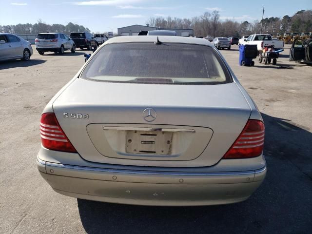 2001 Mercedes-Benz S 500