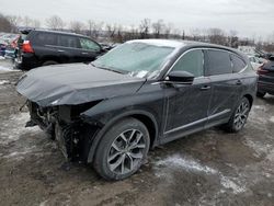 Salvage cars for sale at Marlboro, NY auction: 2024 Acura MDX Technology