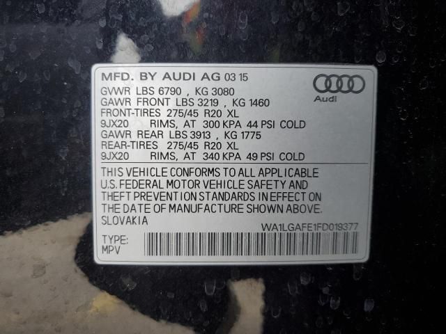 2015 Audi Q7 Premium Plus