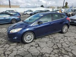 Salvage cars for sale from Copart Van Nuys, CA: 2012 Ford Focus SEL