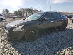 Salvage cars for sale at Mebane, NC auction: 2012 Nissan Maxima S