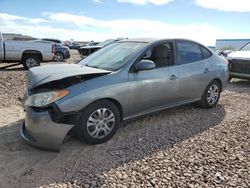 Hyundai salvage cars for sale: 2010 Hyundai Elantra Blue