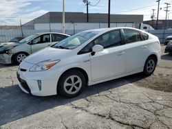 Salvage cars for sale at Sun Valley, CA auction: 2013 Toyota Prius