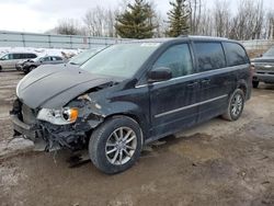 Salvage cars for sale at Davison, MI auction: 2014 Dodge Grand Caravan Crew