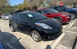 Salvage cars for sale at Apopka, FL auction: 2013 Nissan Leaf S