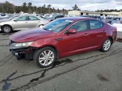 Salvage cars for sale from Copart Exeter, RI: 2013 KIA Optima LX