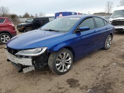 Vehiculos salvage en venta de Copart Columbia Station, OH: 2016 Chrysler 200 S