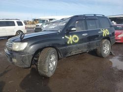 Salvage cars for sale at Brighton, CO auction: 1998 Toyota Land Cruiser