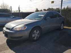 Salvage cars for sale from Copart San Martin, CA: 2007 Chevrolet Impala LS