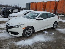 Salvage cars for sale at Bridgeton, MO auction: 2018 Honda Civic LX