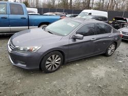 Salvage cars for sale at Waldorf, MD auction: 2015 Honda Accord EXL