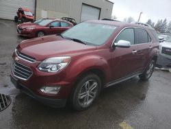 Chevrolet Vehiculos salvage en venta: 2016 Chevrolet Equinox LTZ