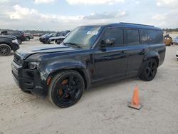 Salvage cars for sale at Houston, TX auction: 2023 Land Rover Defender 130 X-DYNAMIC SE