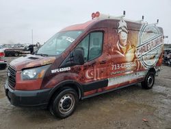 Salvage trucks for sale at Houston, TX auction: 2019 Ford Transit T-250