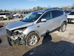 Salvage cars for sale at Florence, MS auction: 2018 Ford Escape SE