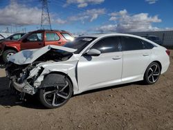 Salvage cars for sale from Copart Adelanto, CA: 2018 Honda Accord Sport