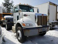 Salvage trucks for sale at West Warren, MA auction: 2017 Peterbilt 348 Semi Truck