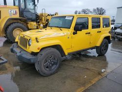 Vehiculos salvage en venta de Copart Sacramento, CA: 2015 Jeep Wrangler Unlimited Sahara