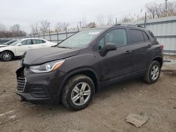 Salvage cars for sale at Chicago Heights, IL auction: 2021 Chevrolet Trax 1LT