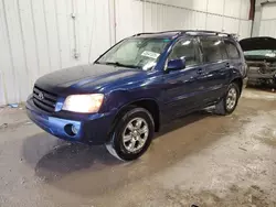 Toyota Highlander salvage cars for sale: 2004 Toyota Highlander Base