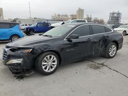 Salvage cars for sale at New Orleans, LA auction: 2019 Chevrolet Malibu LT