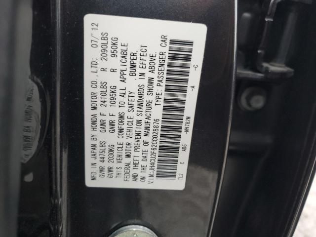 2012 Acura TSX Tech