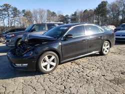 Salvage cars for sale at Austell, GA auction: 2015 Volkswagen Passat S