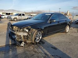 Carros salvage a la venta en subasta: 2013 Mercedes-Benz C 250