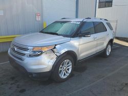 Salvage cars for sale at Vallejo, CA auction: 2014 Ford Explorer XLT