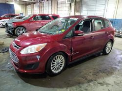 Salvage cars for sale at Woodhaven, MI auction: 2015 Ford C-MAX SE