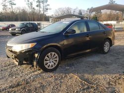 Salvage cars for sale at Augusta, GA auction: 2012 Toyota Camry Base