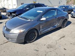 Salvage cars for sale at Exeter, RI auction: 2010 Honda Civic LX