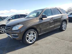 Salvage cars for sale at North Las Vegas, NV auction: 2014 Mercedes-Benz ML 350 4matic