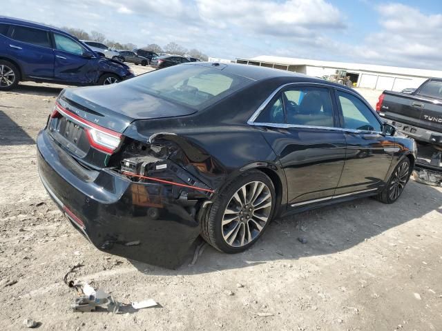 2017 Lincoln Continental Select