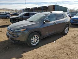 Salvage cars for sale at Colorado Springs, CO auction: 2016 Jeep Cherokee Latitude