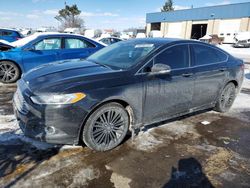 Salvage cars for sale at Woodhaven, MI auction: 2016 Ford Fusion SE